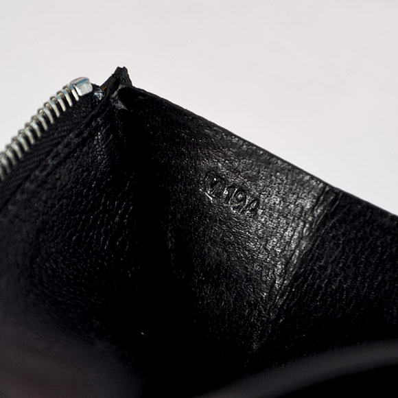 High Quality Hermes Bearn Japonaise Ostrich Leather BI-Fold Wallet H208 Black Fake